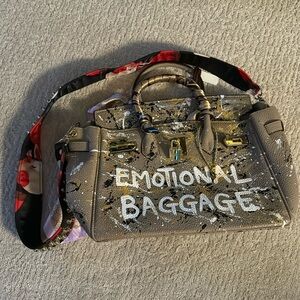 NWT Anca Barbu “Emotional Baggage” Satchel